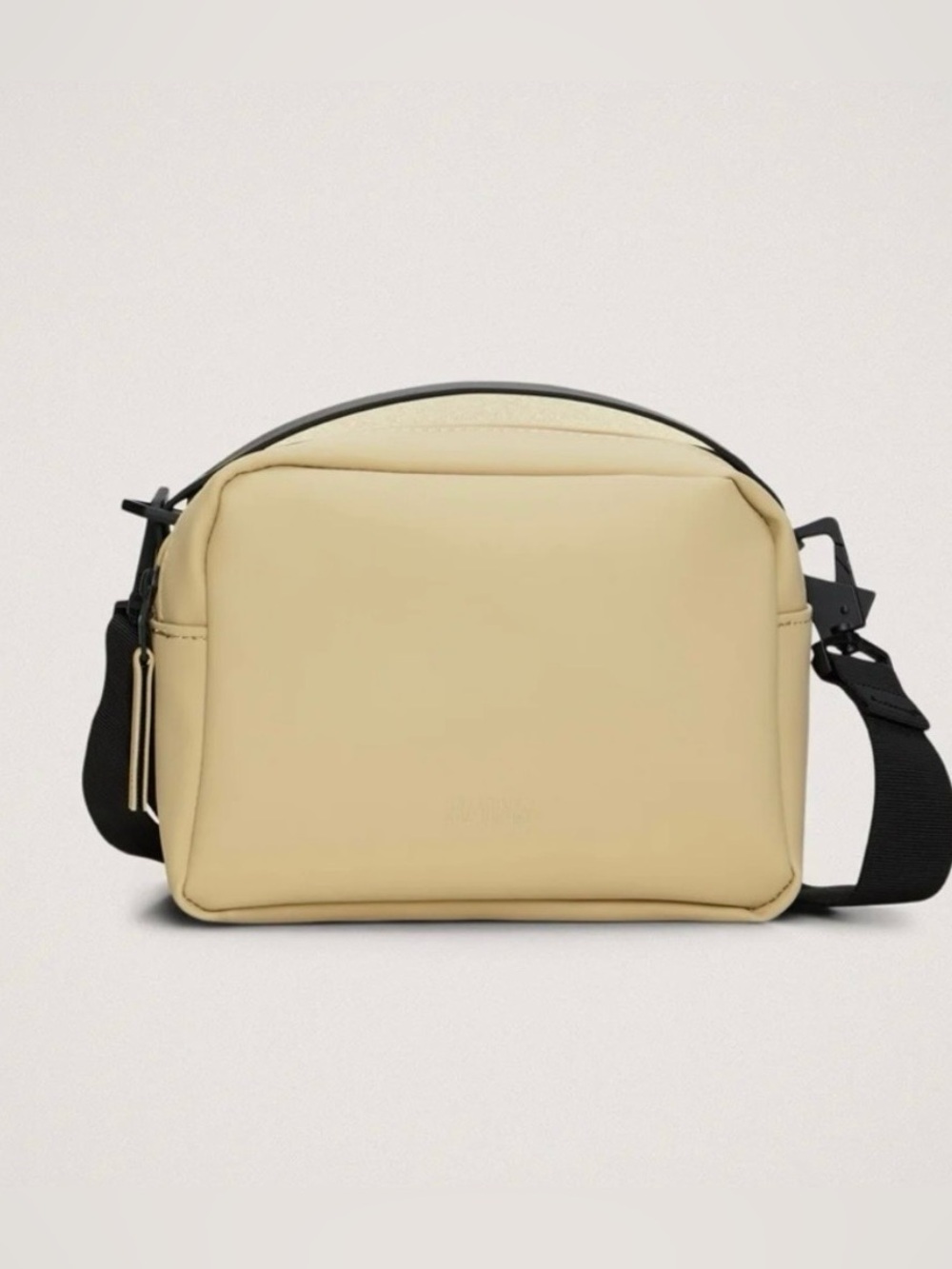 RAINS Box Bag Crossbody Color: Sand